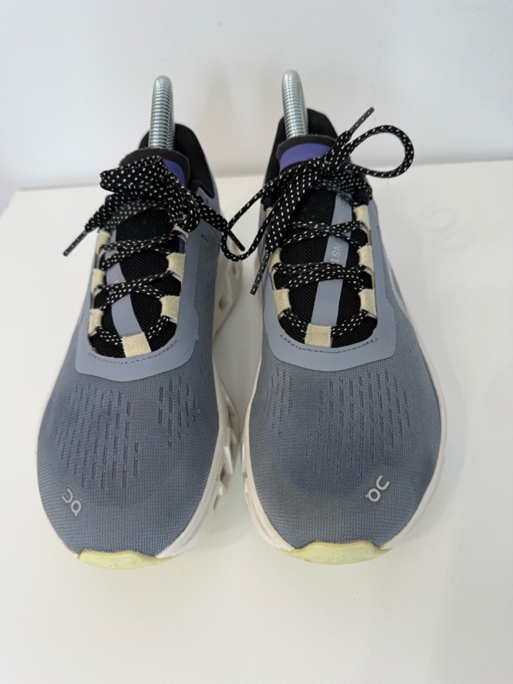 On Running Cloudmonster Mist Blueberry Size Women’s 6.5 Helion Cloudtec - Picture 4 of 9